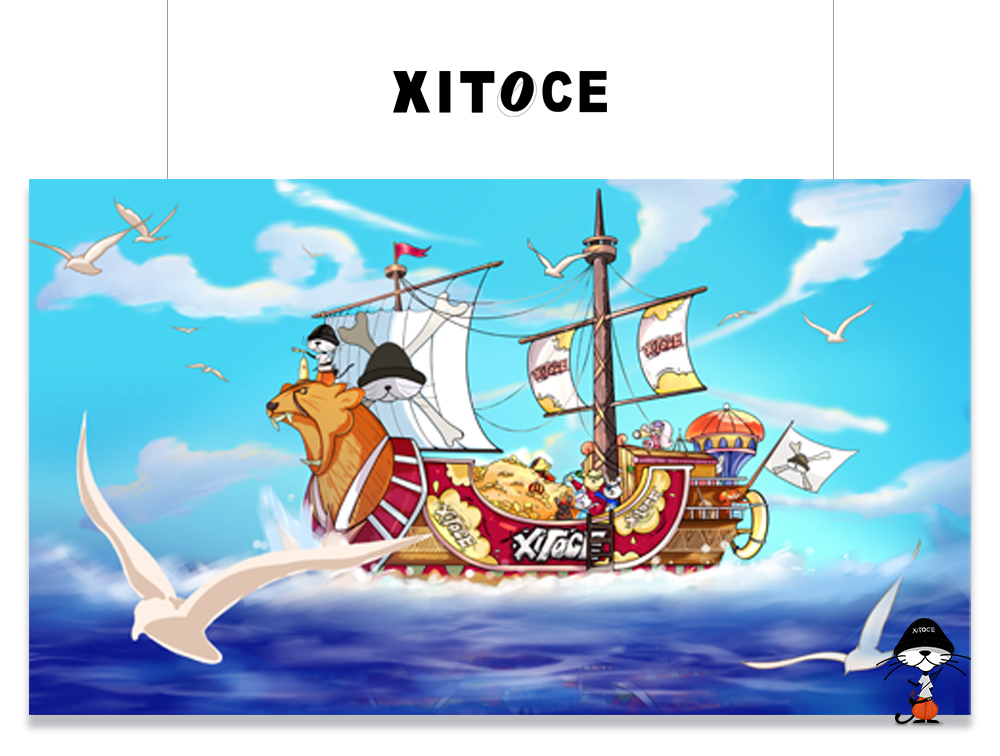 XITOCE IP形象聯名系列·海上(shàng)出行(xíng)