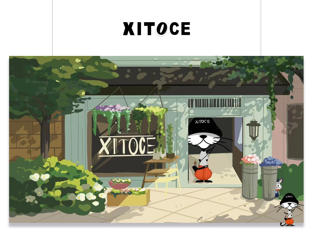 XITOCE IP形象聯名系列·夢想花(huā)房(fáng)